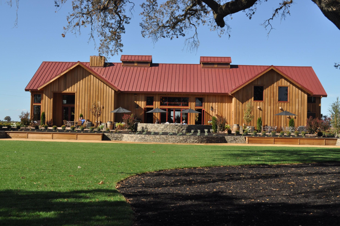 Oak Farm Vineyards’ 12,000-square-foot winery and tasting room.