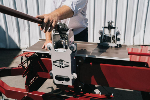 Get clean and consistent cuts, notches, and hems with the Swenson Shear SnapTable Pro.